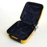 Чемодан детский 32 л (XS), Bear Toy, отдел на молнии, цвет жёлтый Чемодан детский 32 л (XS), Bear Toy, отдел на молнии, цвет жёлтый