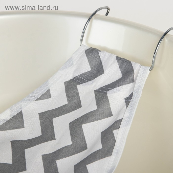 Гамак для купания новорожденных, сетка для ванночки детской, 95х56см, цвет МИКС