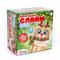 Набор для творчества Новогодний слайм &laquo;Олень&raquo;