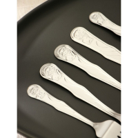 Набор столовых приборов &laquo;Лёвушка&raquo;, 5 предметов, толщина 1,2 мм