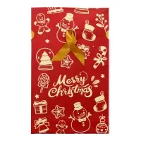 Пакет полиэтиленовый подарочный, с завязками &laquo;Новогодние мелочи&raquo;, 15&times;23 см