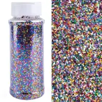 Конфетти &laquo;Шестиугольники&raquo; ассорти, металлик, 0.1 см, 90 г