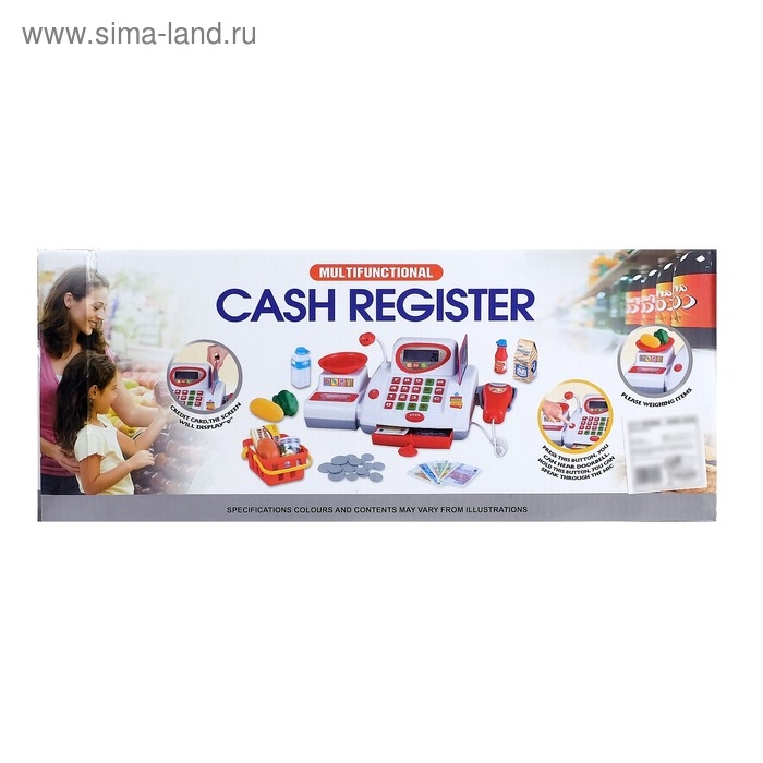 Касса &laquo;Продуктовый магазинчик&raquo; с корзинкой