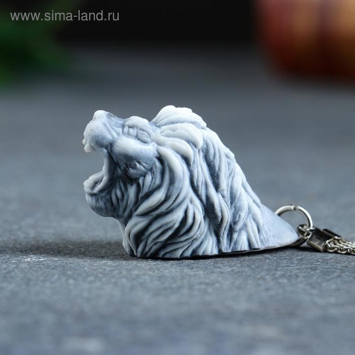 Брелок "Голова льва" 4,5см