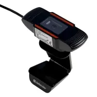 Веб-камера Defender G-lens 2579, 2 Мп, 1280&times;720, USB, jack 3.5, микрофон, 1.2 м, чёрная