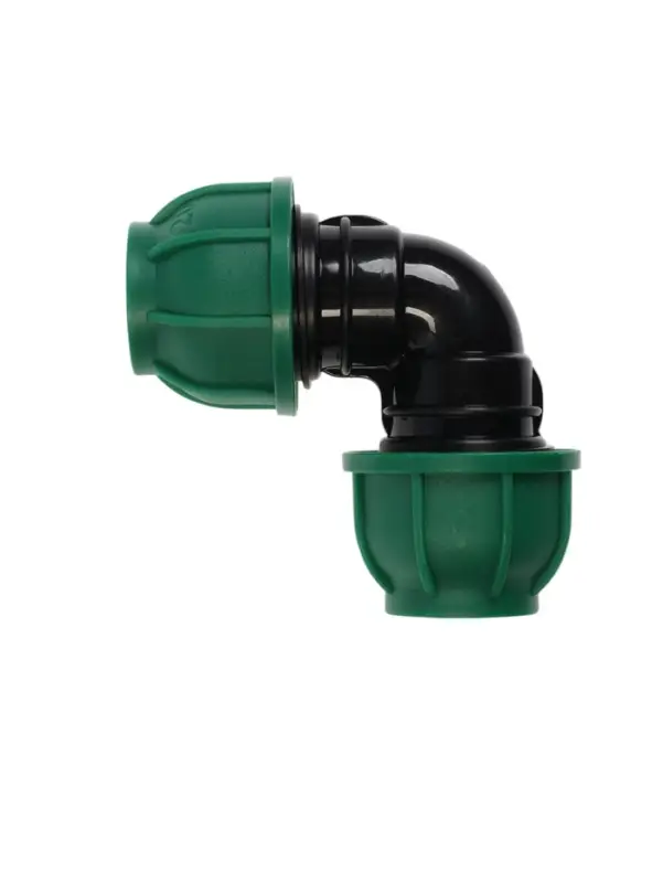 Отвод ПНД ZEIN, 20 мм, цанга