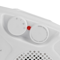 Тепловентилятор Luazon LTO-05, напольный, 2000 Вт, 2 режима, до 20 м&sup2;, белый