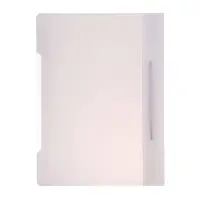 Папка - скоросшиватель Calligrata, А4,160 мкм, белая, прозрачный верх
