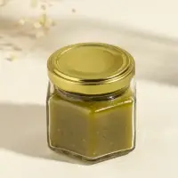 Свеча ароматическая в банке 70 гр воска, грейпфрут+зелёный чай