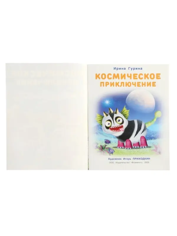 Книга "Космическое приключение", 16 стр, Гурина И. В.