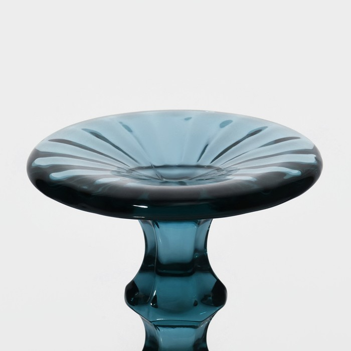 Набор бокалов из стекла для шампанского Magistro &laquo;Ла-Манш&raquo;, 160 мл, 7&times;20 см, 2 шт, цвет синий