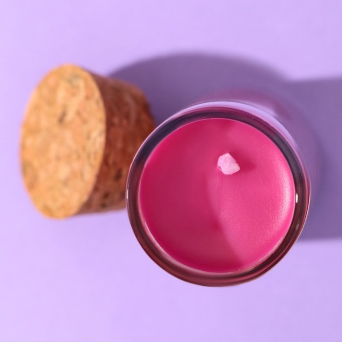 Свеча в колбе &laquo;SWEET DREAMS&raquo;, карамель, высота 8 см