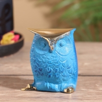 Сувенир "Совёнок" латунь 6х3,5х7,5 см