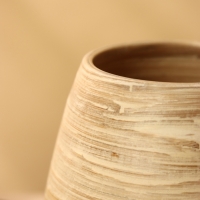 Ваза 12х12х13 см, бамбук