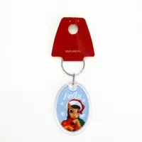 Брелок из пластика &laquo;Новогодний&raquo;, 6 шт., 5&times;4 см, МИКС