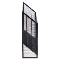 Лоток вертикальный, настольный, 3 отделения, сетка, металл, черный Лоток вертикальный, настольный, 3 отделения, сетка, металл, черный