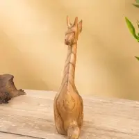 Сувенир "Жирафик" дерево Пиннис, 12х6х25 см, цв. коричневый