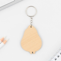 Брелок для ключей деревянный &laquo;Авокадо&raquo;, 5 х 6 см