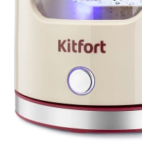 Чайник электрический стеклянный КТ-8711- 1.7 л