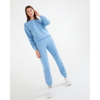 Костюм женский (свитшот, брюки) MINAKU: Casual Collection цвет голубой, размер 44 Костюм женский (свитшот, брюки) MINAKU: Casual Collection цвет голубой, размер 44