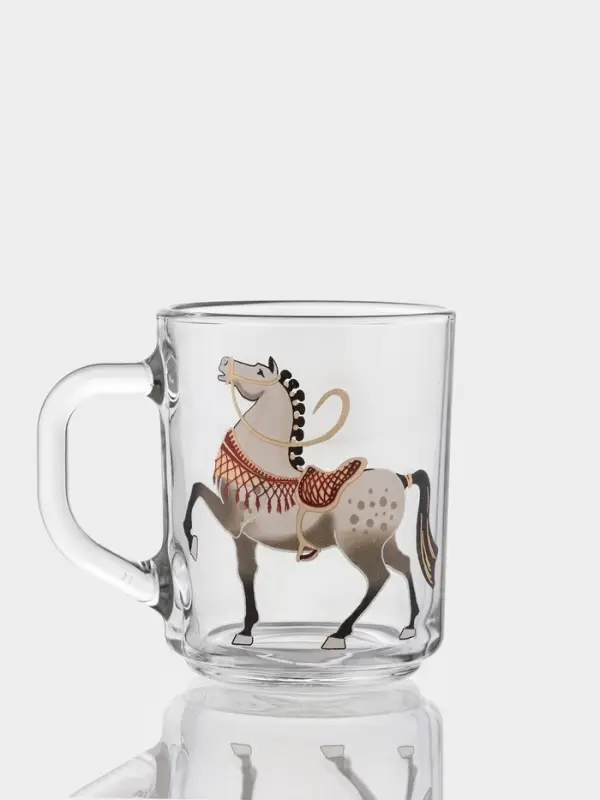 Кружка "Green tea" "Лошади" 200 мл