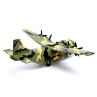 Самолет &laquo;Армия&raquo; с солдатами, свет и звук