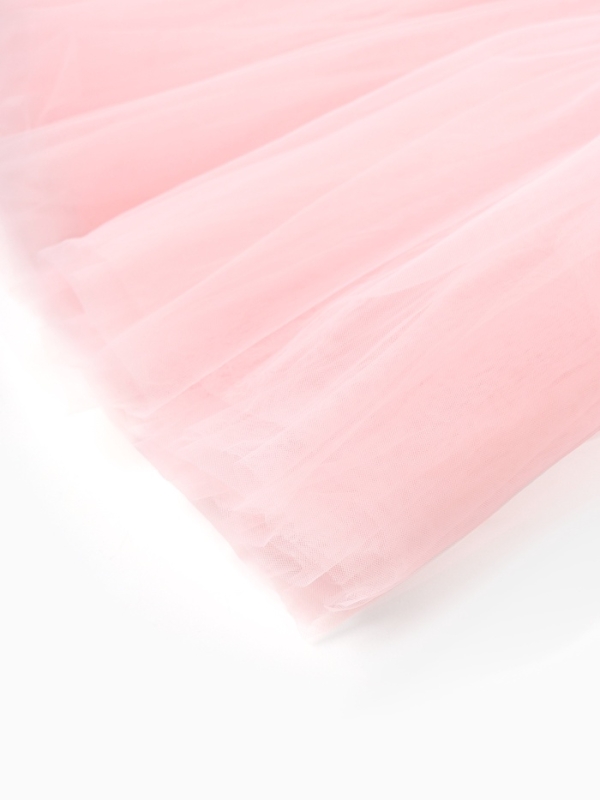 Платье для девочки MINAKU: PartyDress цв. розовый, рост 122 см