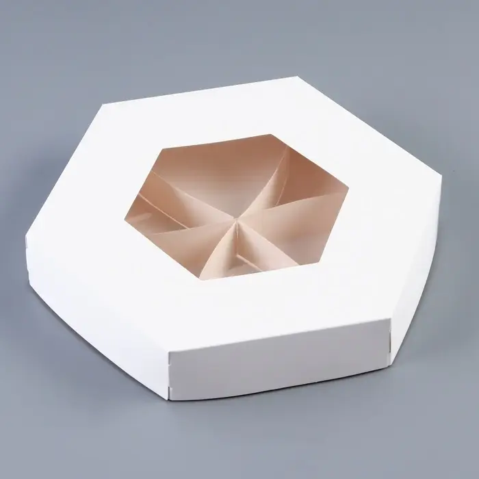 Менажница белая, 23&times;4 см