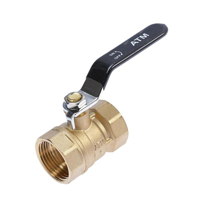 Кран шаровой Кран шаровой "СТМ" Оптима, внутренняя/внутренняя резьба 1", ручка