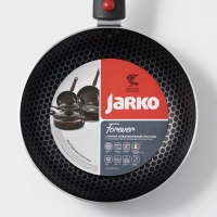 Сковорода Forever, d=20 см, съёмная ручка, стеклянная крышка, антипригарное покрытие, цвет чёрный