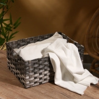 Корзина плетеная 40х29х17 см, пластик