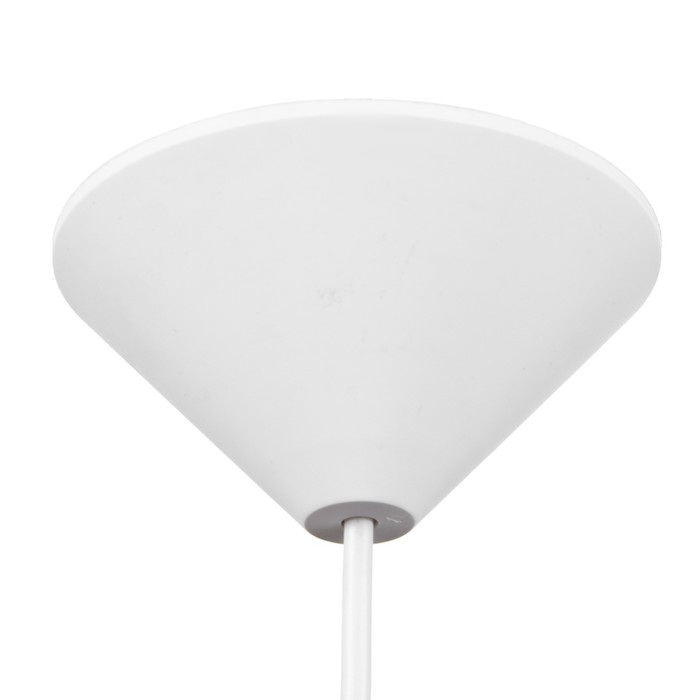 Подвес "Конус" 1х15Вт Е27 МОДЕЛЬ: BR 00267 белый 25х25х15см