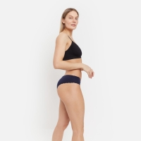 Трусы женские бразильяна, цвет синий, размер 46-48 (L)