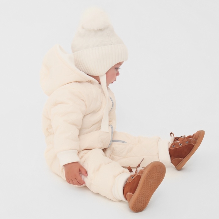 Комбинезон демисезонный Крошка Я, рост 104 см, молочный Комбинезон демисезонный Крошка Я, рост 104 см, молочный