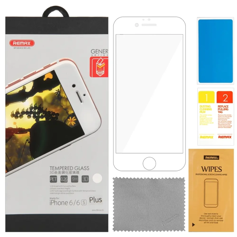 Защитное стекло iPh 6 plus Gener 3D Glass REMAX
