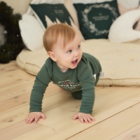 Костюм (штанишки и кофточка) Крошка Я "Еловые веточки", рост 86-92 см, зеленый Костюм (штанишки и кофточка) Крошка Я "Еловые веточки", рост 86-92 см, зеленый