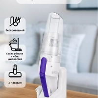 Ручной пылесос для дома беспроводной КТ-5198 - 75 Вт Ручной пылесос для дома беспроводной КТ-5198 - 75 Вт