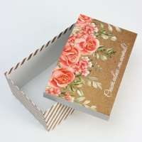 Набор коробок  10 в 1 "Flowers", 32,5 х 20 х 12,5 -12 х 7 х 4 см