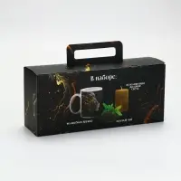 Набор чай кружка свеча &laquo;Тому, кто может все&raquo;