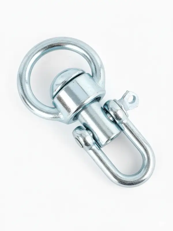 Вертлюг со скобой, средний (длина-7.5 см, ширина-3.5 см) 5 шт.