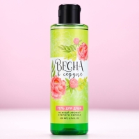 Гель для душа &laquo;Весна в сердце&raquo;, 200 мл, аромат яблока, ЧИСТОЕ СЧАСТЬЕ