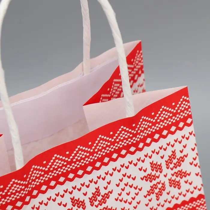 Пакет под бутылку &laquo;Морозко&raquo;, 13 x 36 x 10 см