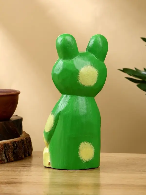 Календарь настольный &laquo;Лягушка&raquo;, 10&times;6&times;21 см, дерево, светло-зелёный