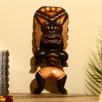 Панно "Абориген" албезия 14х6х40 см