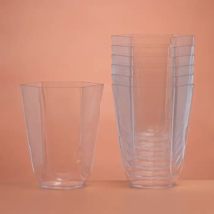 Форма пластиковая одноразовая для фуршета &laquo;Грааль&raquo;, 100 мл, прозрачная