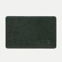 Обложка для проездного, пропуска, цвет тёмно-зелёный