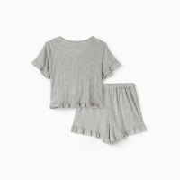 Пижама женская (футболка и шорты) KAFTAN Gray р. 40-42 Пижама женская (футболка и шорты) KAFTAN Gray р. 40-42