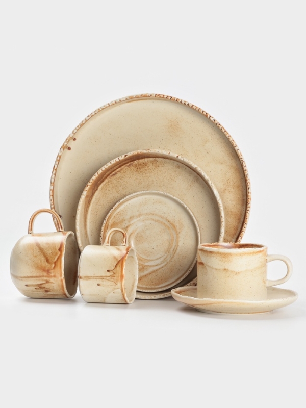 Тарелка глубокая  Magistro "Organic brown" 21,5х21,3х5,1 см