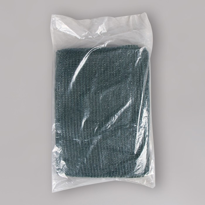 Сетка затеняющая, 2 &times; 5 м, плотность 35 г/м&sup2;, тёмно-зелёная