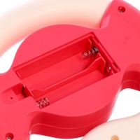 Музыкальный руль &laquo;Малыш зайчик&raquo;, звуковые и световые эффекты, розовый